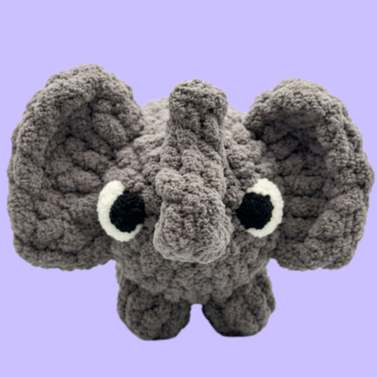 Cute Crochet Elephant Plushie