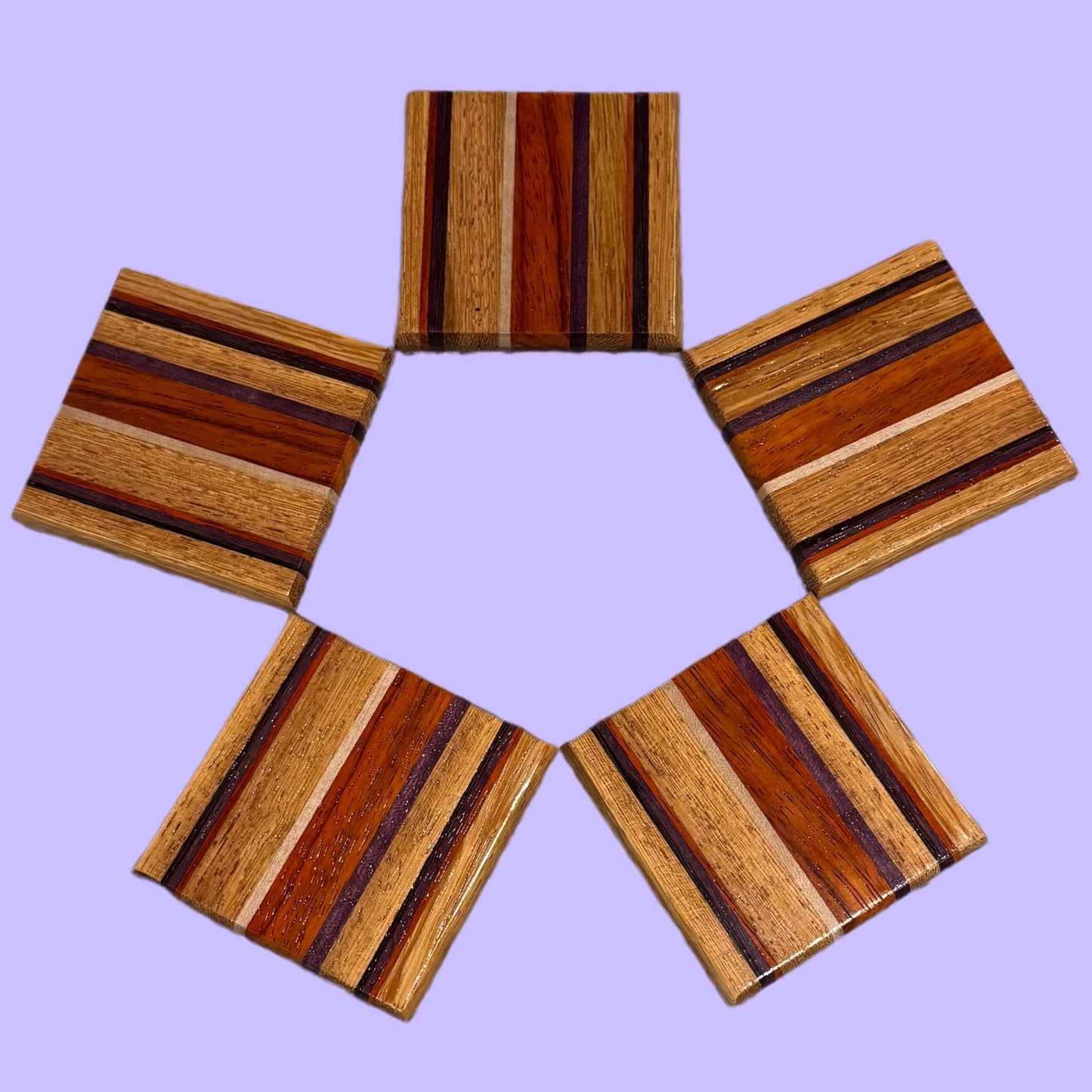 Liberty Squares | Custom Handcrafted Drink Coaster