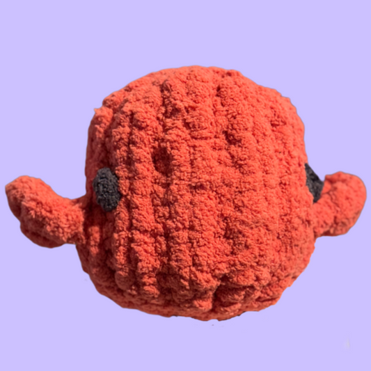 Cute Crochet Whale Plushie
