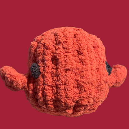 Cute Whale Crochet Plush