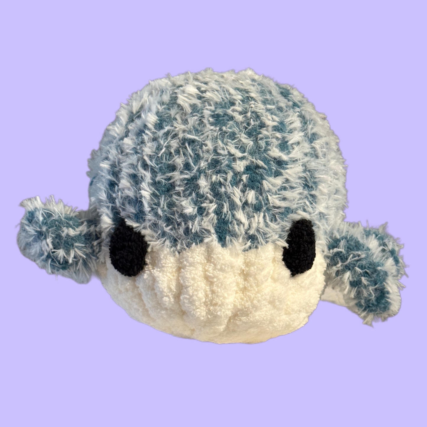 Cute Crochet Whale Plushie - Blue Lagoon