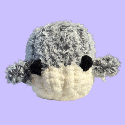 Cute Crochet Whale Plushie - Smoke Show